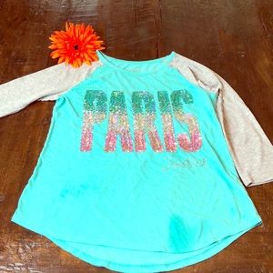 Paris Long Sleeve Tee By Justice